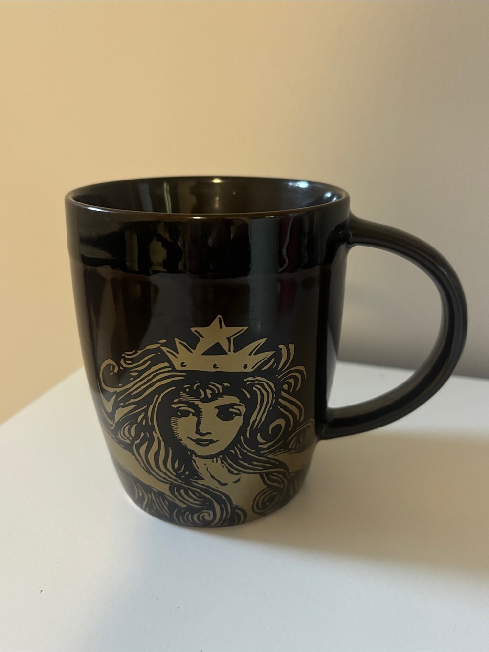 STARBUCKS 2012 black mug